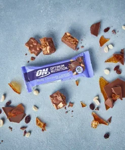 Barretta proteica cioccolato e Caramello 70gr – Optimum Nutrition