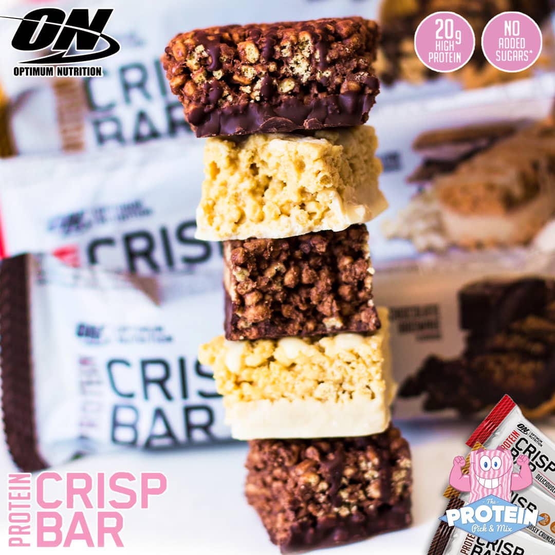 Protein Crisp Bar Optimum Nutrition 65gr