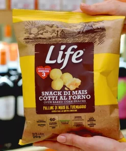 Palline di mais Gusto Formaggio – LifeSnack 70gr
