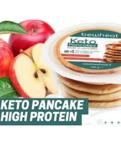 Keto Pancakes Mela e Cannella Bewheat 160 gr