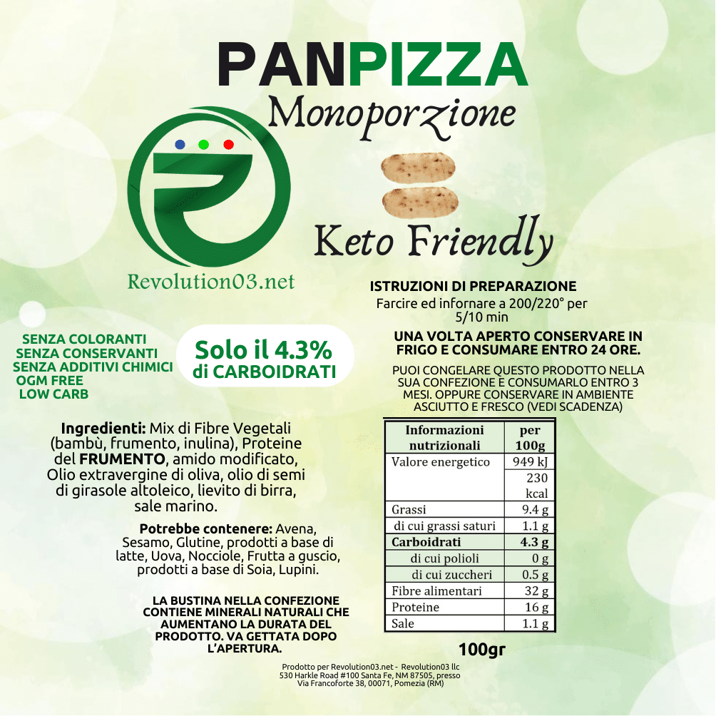 PanPizza 2pz da 50g – Revolution03 - immagine 2