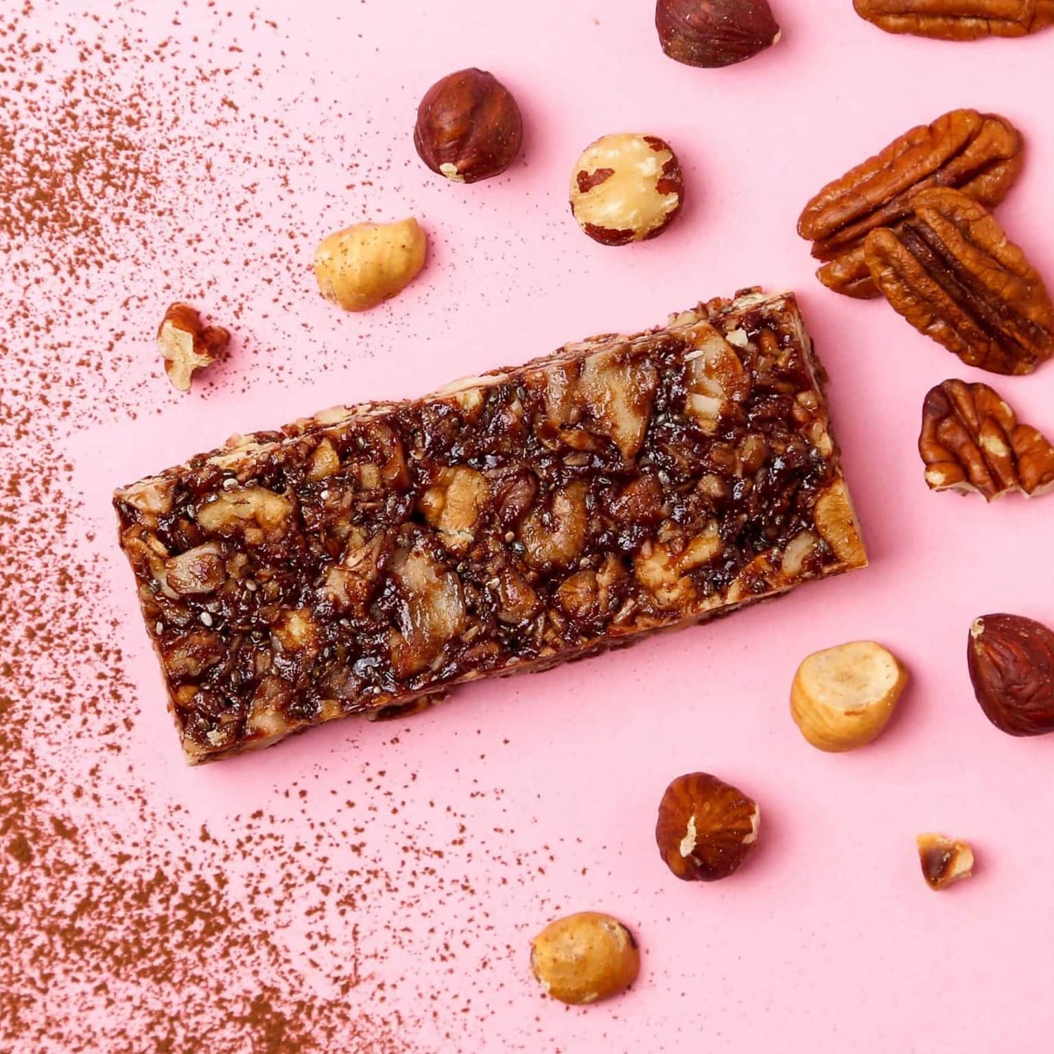 Barretta Low Carb Con Noci Pecan, Cocco E Cacao – Adonis 35gr - immagine 2