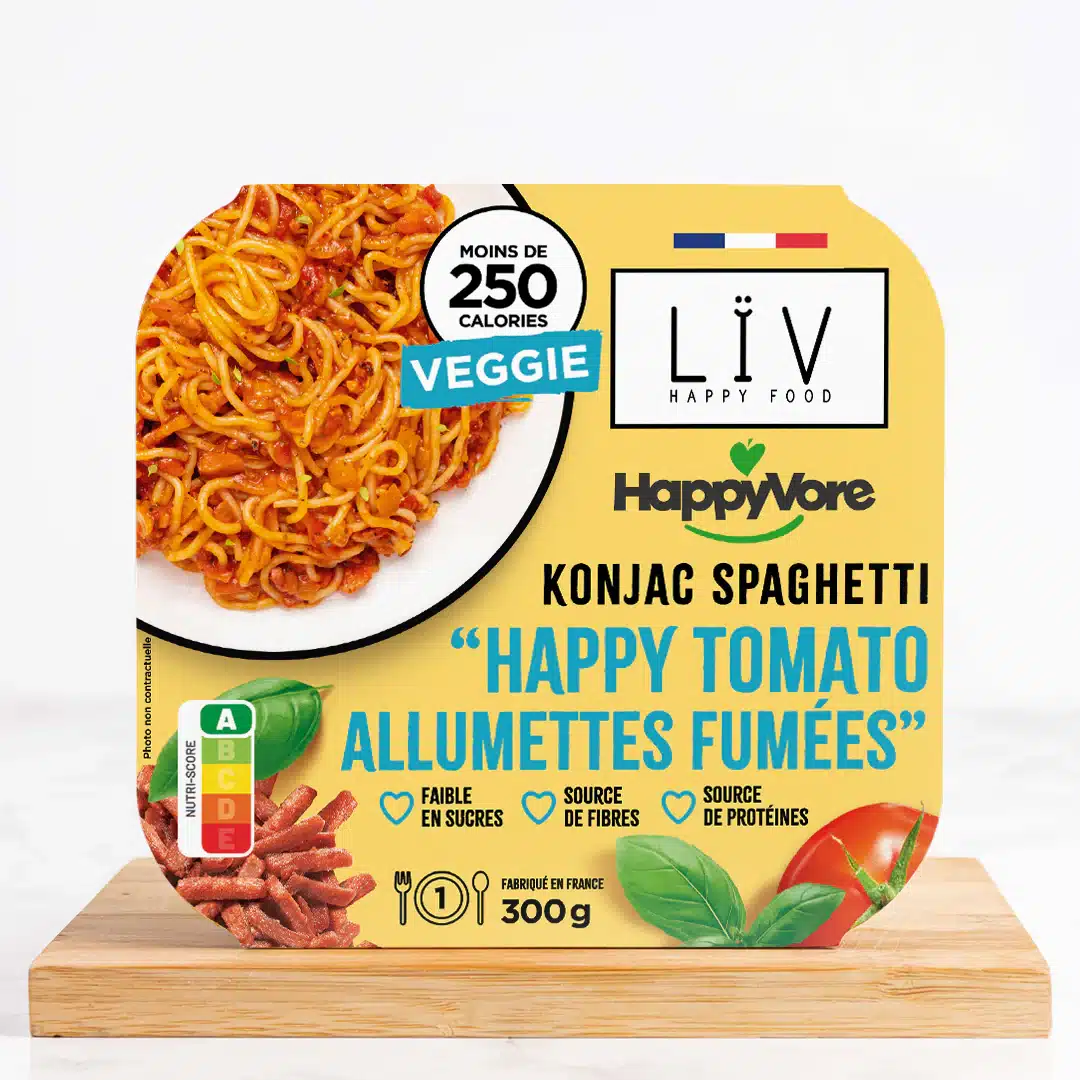 Keto Spaghetti con pomodoro e verdure affumicate 300g – Liv Happy Food
