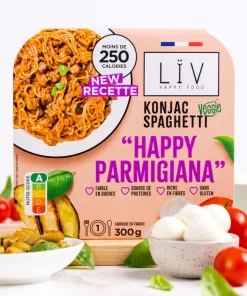 Keto Spaghetti alla Parmigiana Veggie 300g – Liv Happy Food