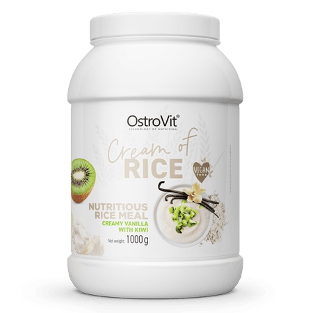 Crema di riso alla Vaniglia cremosa e kiwi Ostrovit 1kg