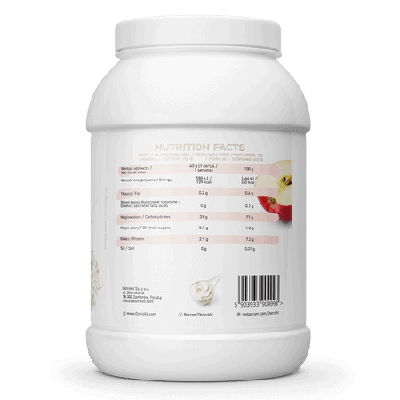 Crema di riso alle mele Ostrovit 1kg - immagine 2