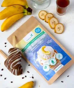Preparato keto per gelato al gusto Banana/Toffee 100gr – Simply Keto