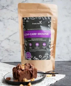 Preparato per brownie senza glutine 360gr – Simply Keto