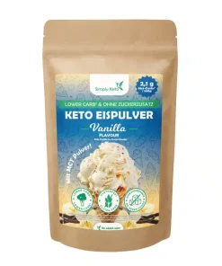 Preparato keto per gelato al gusto Vaniglia 100gr – Simply Keto