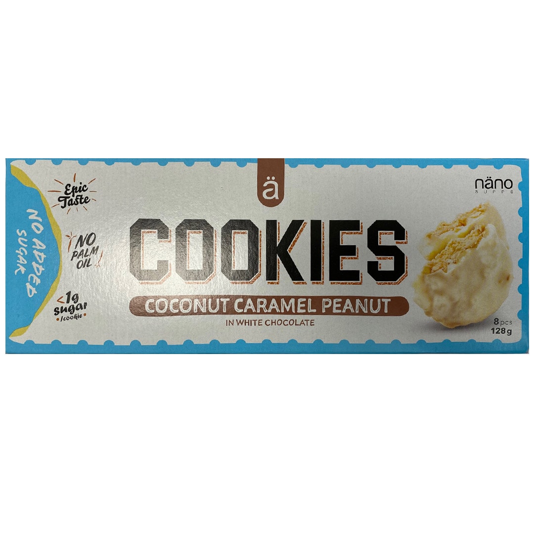 Protein Cookies 8x16gr – Nano Supps - immagine 4