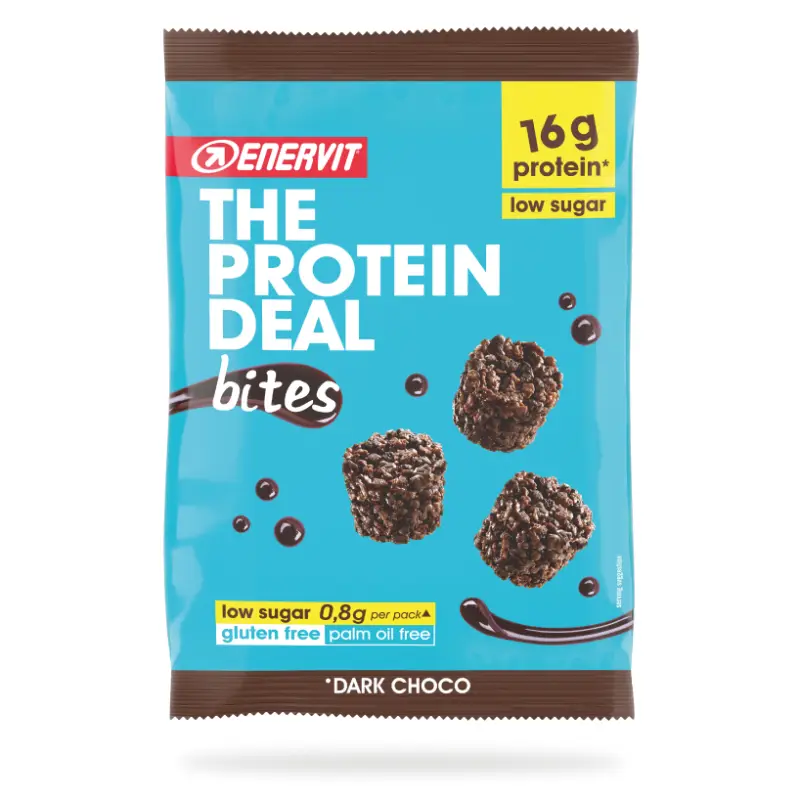 Protein Bites Dark Choco 53gr – Enervit