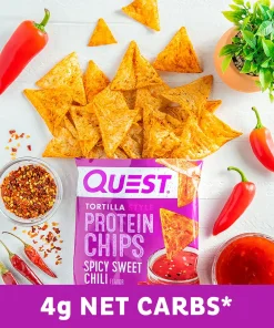 Keto & Protein Tortilla Chips 32gr Quest Nutrition