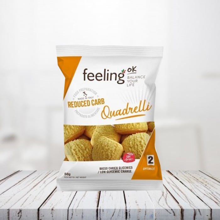 Quadrelli +Fibre 50gr