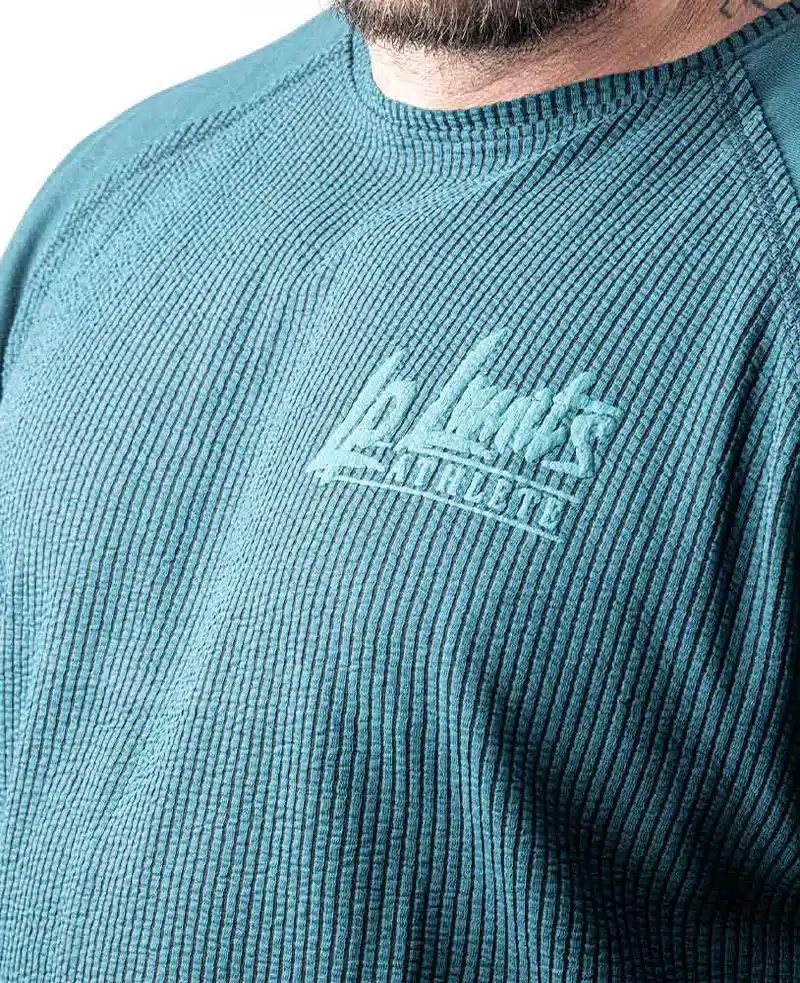 Raglan Rag Top LpLimits Bostomix Petrolio – Legal Power - immagine 3