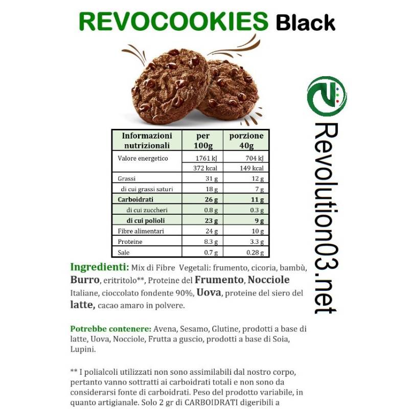 RevoCookies Black 2×40 gr – Revolution03 - immagine 2