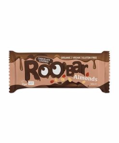 Barretta alle mandorle ricoperta di cioccolato Roobar 30gr