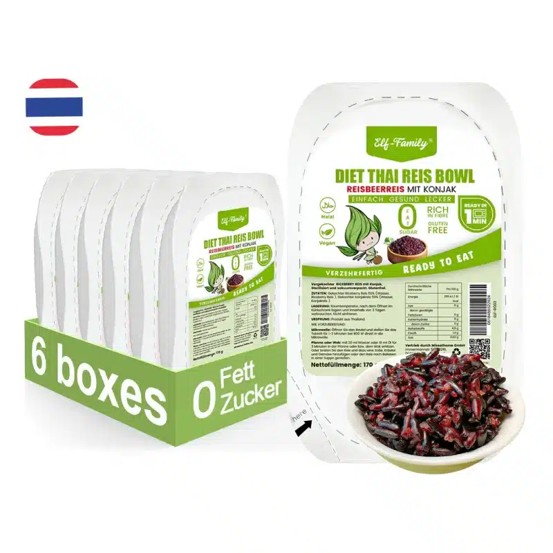 Keto Riso Rosso Thai Riceberry Elf-Family 200gr