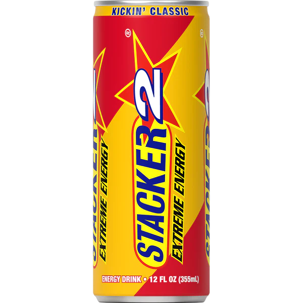 Stacker2 Extreme Energy Sugar Free Kickin Classic 355ml