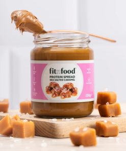 Protein Spread Caramello Salato e Sale Marino Fitnfood 250gr