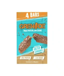 Barretta proteica al cioccolato al latte Salted Caramel 4x 60g