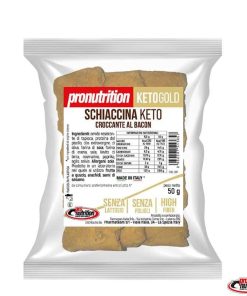 Schiaccina KETO croccante al Bacon 50G