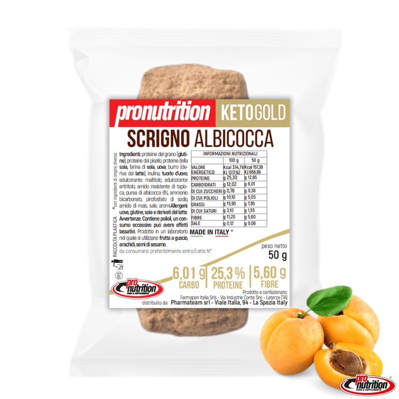 Scrigno Keto albicocca 50gr