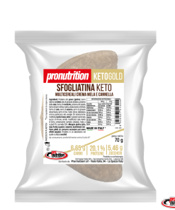 Sfogliatina multicereali mela e cannella 70gr – Pro Nutrition