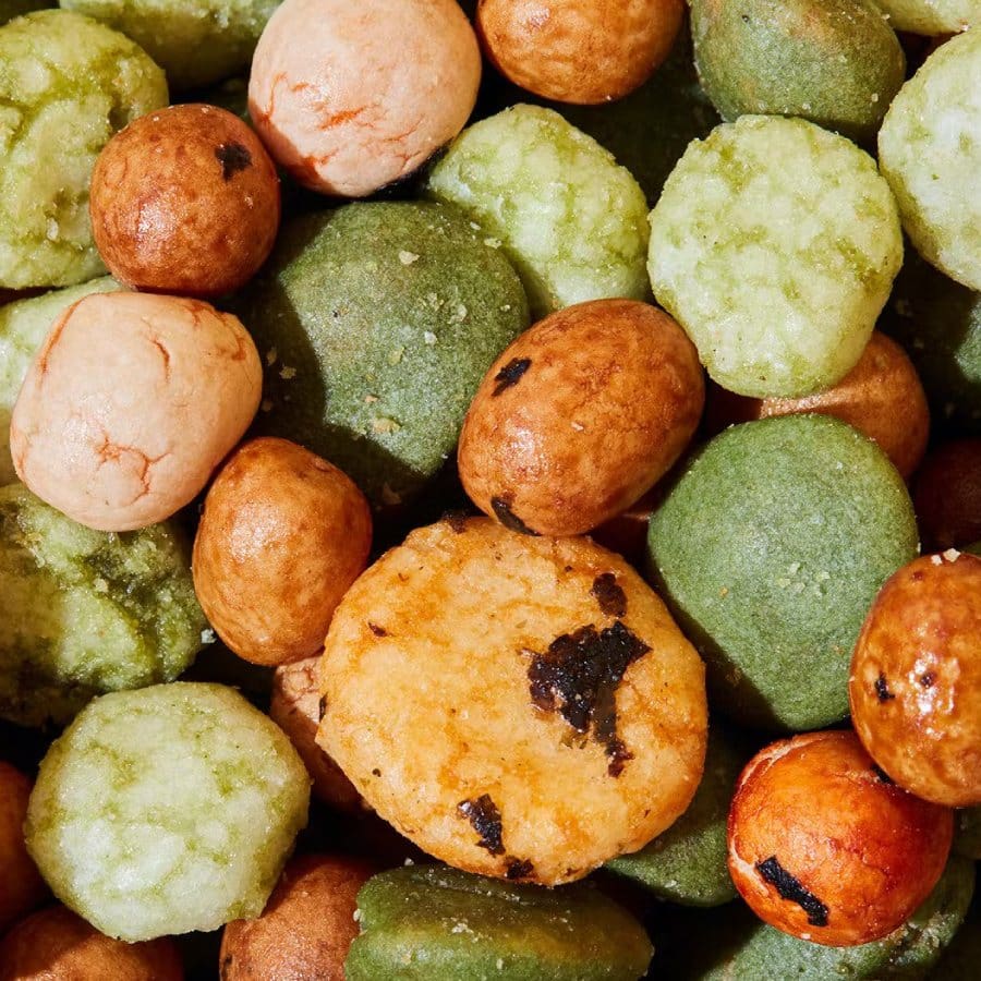 Mix di crackers di riso arachidi Wasabi 700 gr - immagine 2