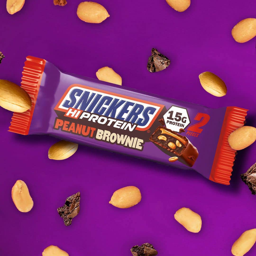 Snickers High Protein Bar – Peanut Brownie