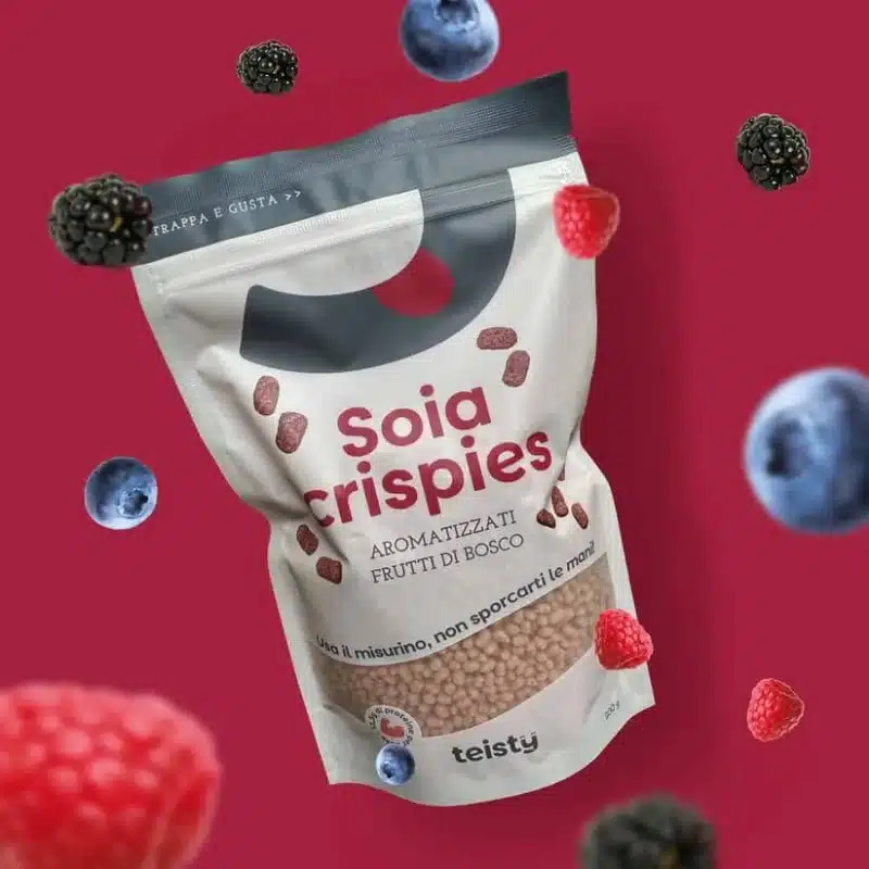 Soia Crispies Frutti di Bosco Teisty 200gr