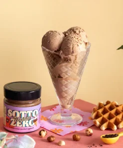 SOTTO ZERO Gelato al nocciolato fondente – vasetto 250gr ChocoZero