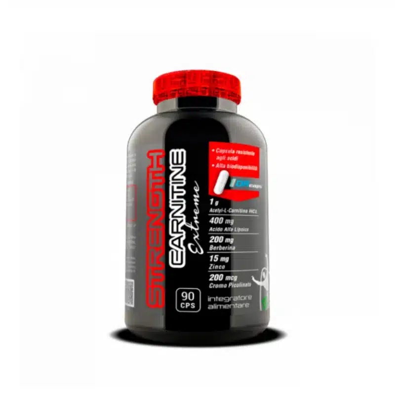 Strenght Carnitine Extreme 90cps – Integratore Controllo Fame