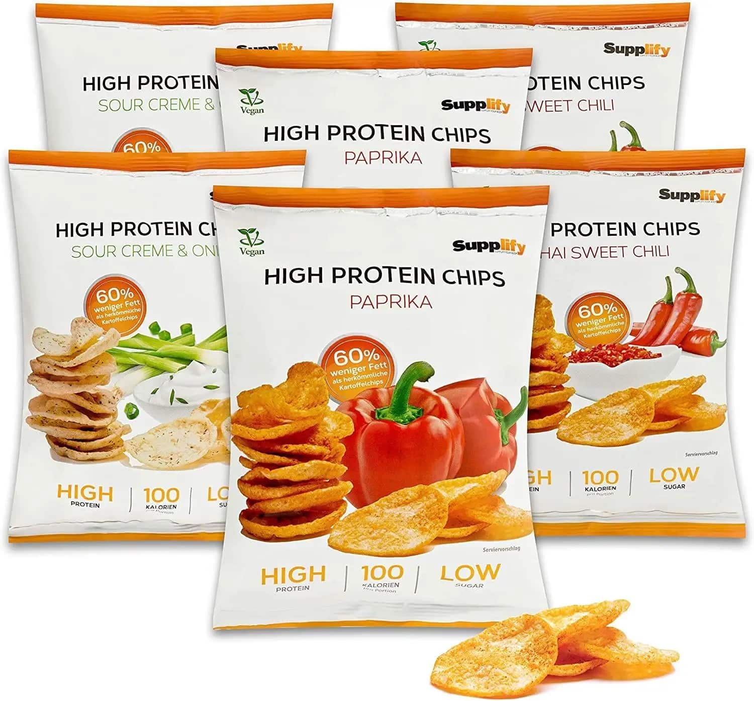 High Protein Chips Body Attack 50gr