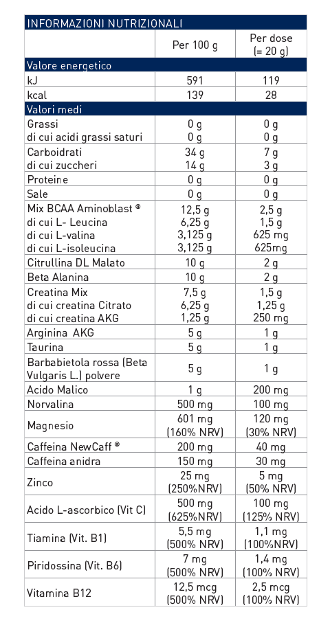 Starter 1000 Pre-workout - immagine 2