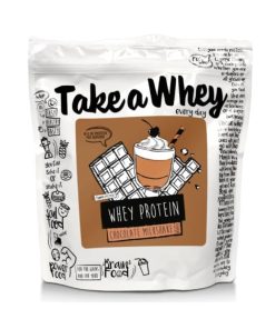 Miscela proteica Take-a-Whey (900 gr) – Chocolate Milkshake