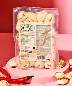 Tortelloni con ripieno di lenticchie e peperoncino bio 250 g Koro