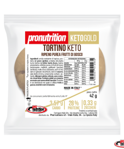 Tortino Keto ai Frutti di Bosco 42gr – Pro Nutrition