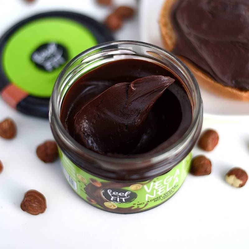 Feel FIT VEGANELA crema spalmabile al cacao e nocciole vegan 200 gr