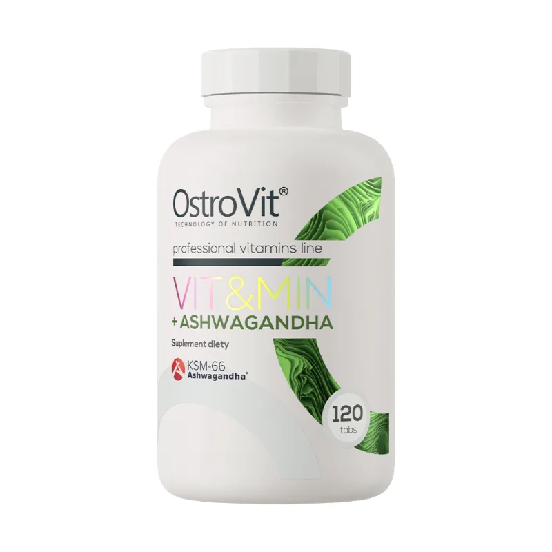 VIT&MIN + Ashwagandha 120 compresse – Ostrovit