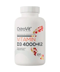Vitamina D3 4000 UI + K2 100 cps