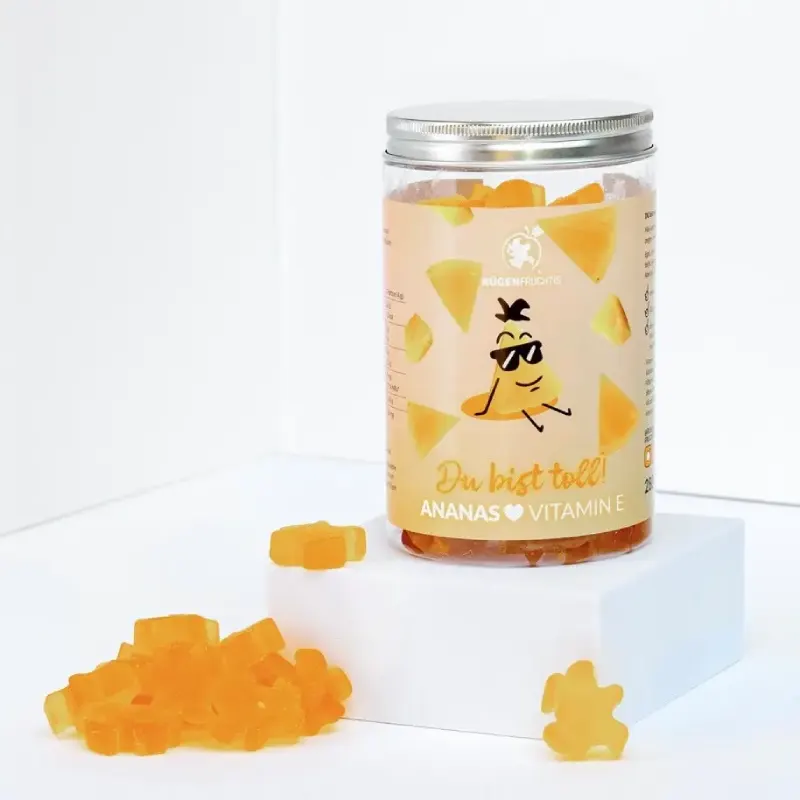 Caramelle gommose all’ananas con vitamina E 280gr