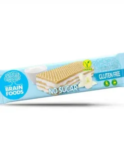 Wafer alla Vaniglia Senza Glutine 40gr – Brain Foods