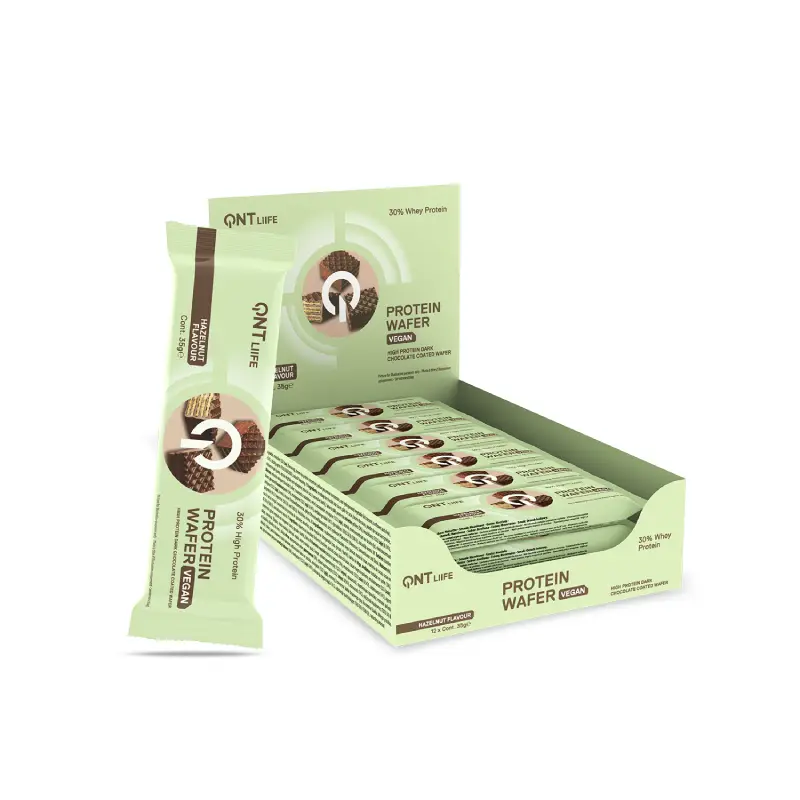 Wafer Proteici Vegani 35gr – QNT