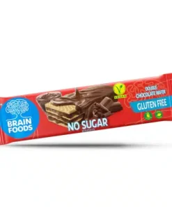 Wafer al Doppio Cioccolato Senza Glutine 40gr – Brain Foods