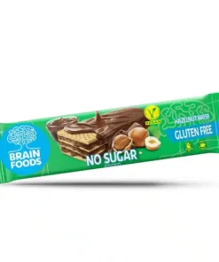 Wafer alle Nocciole Senza Glutine 40gr – Brain Foods