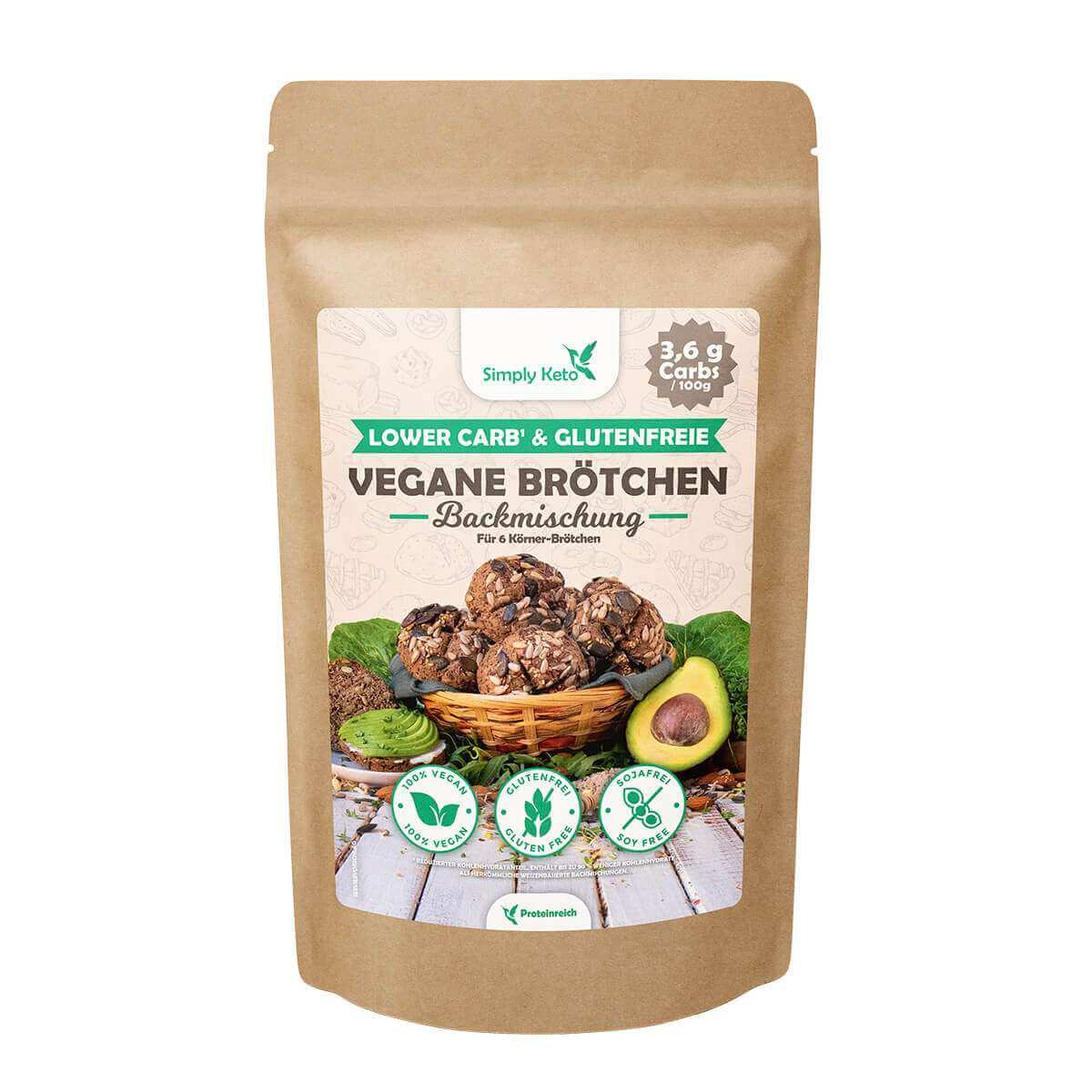 Preparato per panini Keto Vegano 330gr