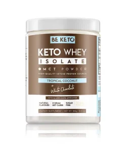 Keto Whey Isolate + Mct 300gr – Be Keto