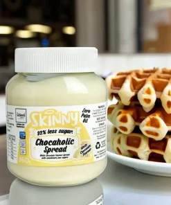 Crema spalmabile proteica chocaholic al cioccolato bianco – 350 g