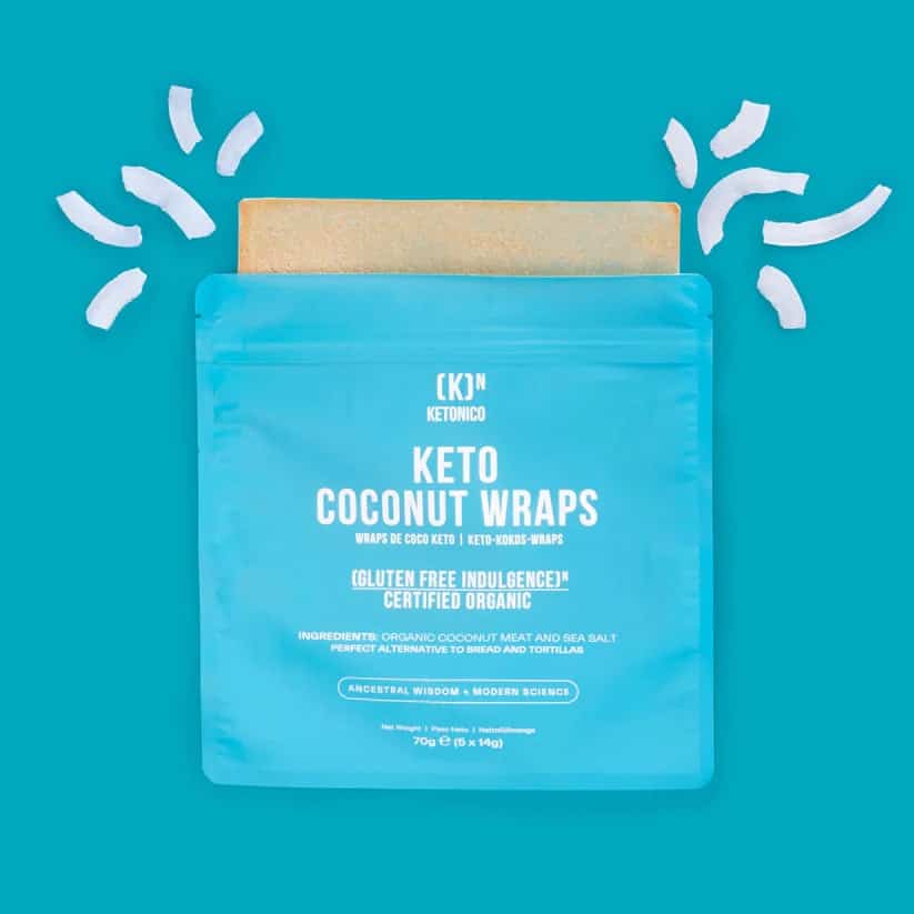 Wraps al cocco bio e senza glutine 5x14gr