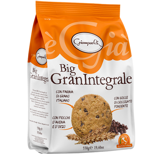 BIG GRAN INTEGRALE con Gocce di Cioccolato GIAMPAOLI 600gr